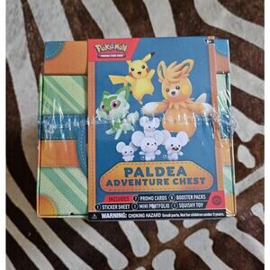 Pokemon TCG: Paldea Adventure Chest Box Brand New Factory Sealed